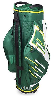 Hot-Z 5.5 Cart Bag Green/YellowithWhite