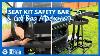 How To Install Seat Kit Safety Bar U0026 Golf Bag Attachment Golf Cart Garage