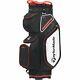 In Stock 2021 Taylormade Golf 8.0 Cart Bag (black/white/red) Free Shipping