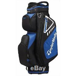In Stock New 2019 TaylorMade Golf Select Cart Bag 14-Way (Black/Blue) 2019 5 Lbs