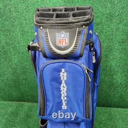 Indianapolis Colts Golf Cart Bag 14 Way Divider with Shoulder Strap