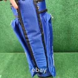 Indianapolis Colts Golf Cart Bag 14 Way Divider with Shoulder Strap