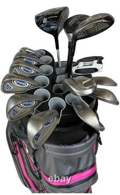 Insanity Golf Waterproof Golf Cart Bag, Light Weight with 14 Full