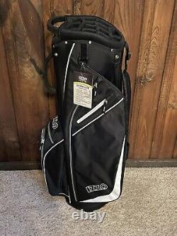 Izzo Golf Ultra-Lite Cart Bag Black-Brand New in Original Box