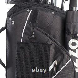 Izzo Golf Ultra-Lite Cart Bag Black-Brand New in Original Box