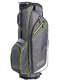Izzo Golf Ultra-lite Cart Bag Grey/lime