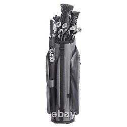 Izzo Golf Ultra-Lite Cart Bag Grey/Lime