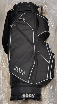Izzo Golf Vault Cart Golf Bag, Black