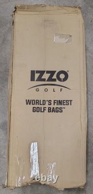 Izzo Golf Vault Cart Golf Bag, Black