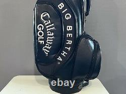 JIM FURYK SIGNED CALLAWAY GOLF BIG BERTHA STAFF BAG Professional PGA Tour 1990's