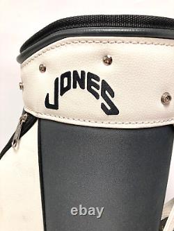Jones Golf Bag Jones Cart Bag Leather Jones Sports Co Golf Bag White Black