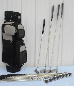 Knight Ladies ZRX Golf Clubs 17 piece set complete Cart Bag RH Right Hand NEW