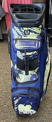 LIMITED EDITION Ogio Golf Bag -14 Divider Cart Bag- Palm Tree Short Print