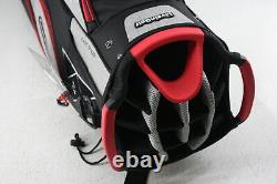 LIVSINGOLF 14 Way Golf Cart Bag for Push Bag Classy Design Full Length Red