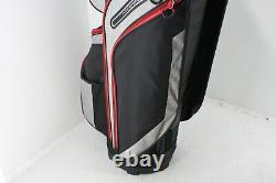 LIVSINGOLF 14 Way Golf Cart Bag for Push Bag Classy Design Full Length Red