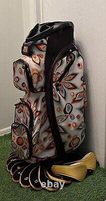 LOUDMOUTH John Daly Golf Bag 14 Way Divider 7 Pockets Unbranded Headcovers