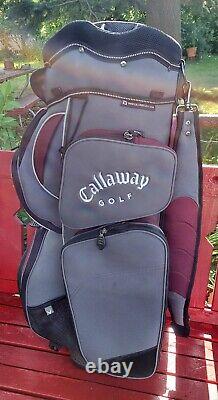 Ladies Callaway Cart Golf Bag, 14 Way Top, with Rain Cover 7½ Lbs. 34 Height