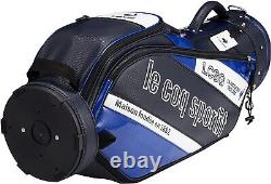 Le Coq Sportif Golf Men's Cart Caddy Bag 9 x 47 Inch 3kg Navy QQBTJJ08
