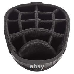 Lightweight 14 Way Golf Club Cart Bag with Smartgrip Handle and Pockets Red