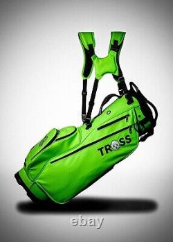 Luxury Golf Stand Bag Tross Golf Neon Green