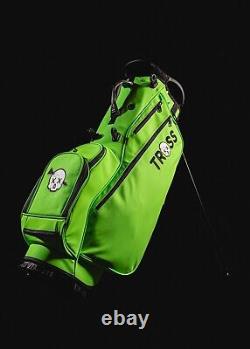 Luxury Golf Stand Bag Tross Golf Neon Green