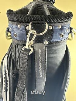 MAXFLI U/Series 4.0 Cart Golf Bag 14 Way Divider Top 8 Zipper Pockets Rain Hood