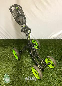 MEARTEVE 4 Wheel Golf Push Pull Cart One Click Compact Golf