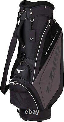 MIZUNO Golf Caddy Bag T-ZOID Tizoid Men's Black 5LJC179300 Free Shipping