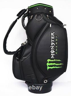 MONSTER GOLF TOUR STAFF BAG Fully Customized with your name, logo and colors