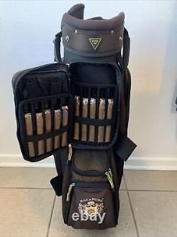 Macanudo Cigar Golf Cart Bag With12 Cigar Pockets 8 Way WithHead Cover Club 94