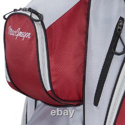 Macgregor Response ZT Lite 14-WAY Trolley/Cart Golf Bag Burgundy NEW! 2020