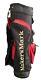 Maker's Mark Datrek Golf Cart Bag Black And Red 7-dividers 3 Pockets Rain Cover