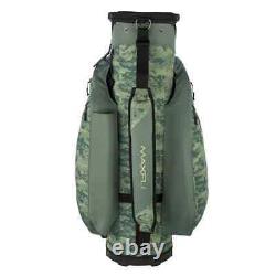 Maxfli 2021 Honors+ 14-Way Cart Bag Camo Cooler, Valuables, Magnetic Pocket