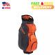 Maxfli 2021 Honors+ 14-way Cart Bag, Volt Orange