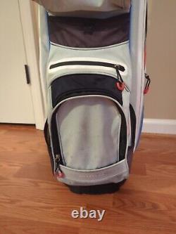 Maxfli Honors 14 Way Golf Cart Bag Blue/grey/Red