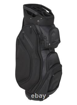 Maxfli Honors+ Golf Club Cart Bag 14-Way Divider Black