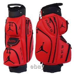 Michael Jordan Custom Golf Cart Bag Fully Customized Air Jordan Jumpman 23