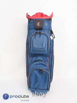 Mint Callaway 14-Way Cart Golf Bag withRainhood Blue/Red Bandon Dunes Logo 335724
