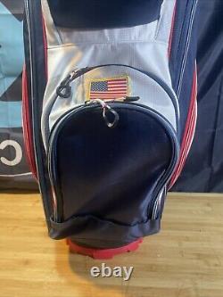 Mint Callaway Golf 2024 Org 14 Cart Bag 14-Way Red White & Blue