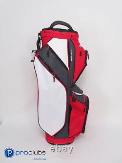 Mint! Cobra UltraLight Pro 14-Way Cart Golf Bag withRainhood Red/White 309953