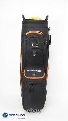 Mint! Cobra UltraLight Pro Golf Bag withRainhood Black/Orange/White 326212