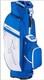 Mizuno Br-d3c Blue White Golf Cart Bag Divider System Shoulder Strap