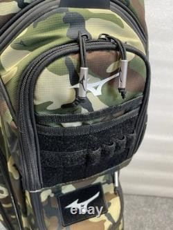 Mizuno BR-D4C Camo Cart Golf Bag T-247 withRain Hood