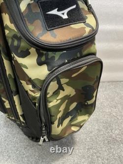 Mizuno BR-D4C Camo Cart Golf Bag T-247 withRain Hood