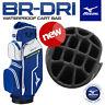 Mizuno Br-dri 14-way Waterproof Golf Cart Trolley Bag Staff Blue New! 2021