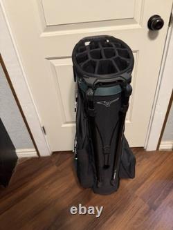 Mizuno BR-DX Stand Golf Bag Green Black 14-Way Divider Lightweight Polyester