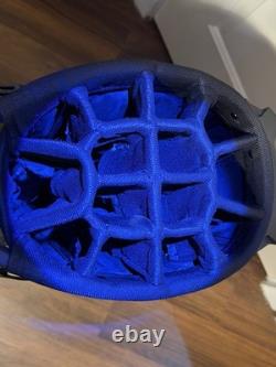 Mizuno BR-DX Stand Golf Bag Green Black 14-Way Divider Lightweight Polyester