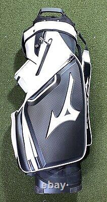 Mizuno Cart Golf Bag Black White 14-Way Divide