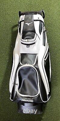 Mizuno Cart Golf Bag Black White 14-Way Divide