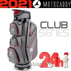 Motocaddy Club Series Golf Cart Bag New 14 Way Divider Red-24 Hour Delivery